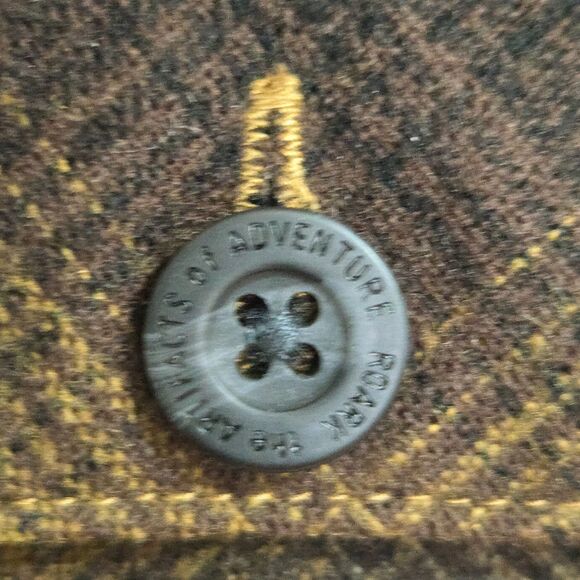 Roark x Pendleton Shirt Mens M Shadow Plaid Wool Snap Classic Fit Norseman EUC - Picture 7 of 15